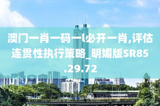 澳门一肖一码一l必开一肖,评估连贯性执行策略_明媚版SR85.29.72