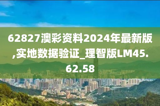 62827澳彩资料2024年最新版,实地数据验证_理智版LM45.62.58