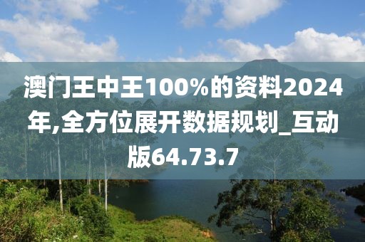 澳门王中王100%的资料2024年,全方位展开数据规划_互动版64.73.7