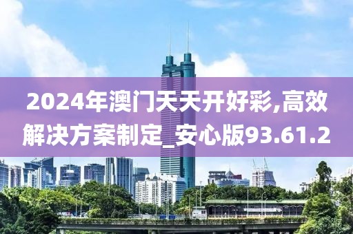 2024年澳门天天开好彩,高效解决方案制定_安心版93.61.20