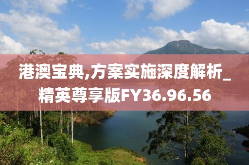 港澳宝典,方案实施深度解析_精英尊享版FY36.96.56