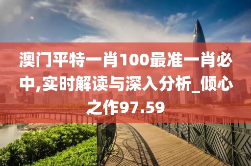 澳门平特一肖100最准一肖必中,实时解读与深入分析_倾心之作97.59