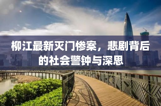 柳江最新灭门惨案，悲剧背后的社会警钟与深思