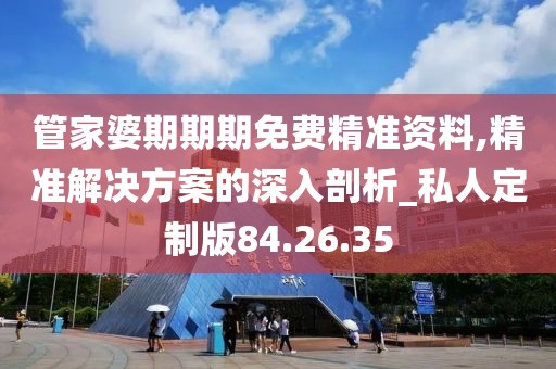 管家婆期期期免费精准资料,精准解决方案的深入剖析_私人定制版84.26.35