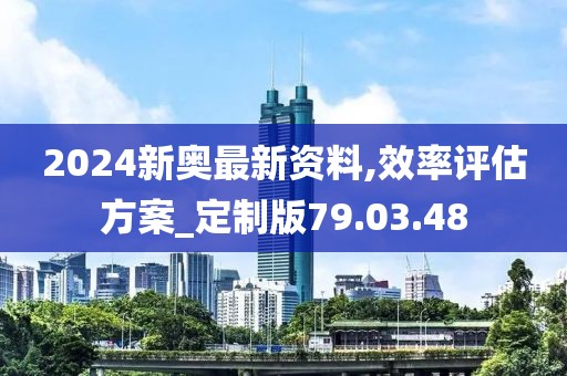 2024新奥最新资料,效率评估方案_定制版79.03.48