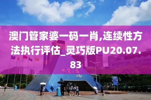 澳门管家婆一码一肖,连续性方法执行评估_灵巧版PU20.07.83