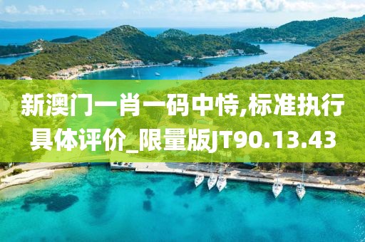 新澳门一肖一码中恃,标准执行具体评价_限量版JT90.13.43