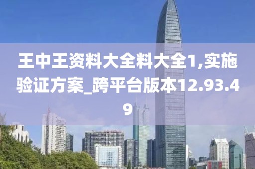 王中王资料大全料大全1,实施验证方案_跨平台版本12.93.49