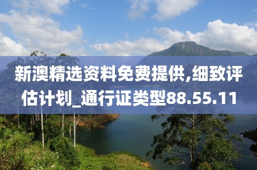 新澳精选资料免费提供,细致评估计划_通行证类型88.55.11