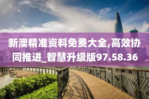 新澳精准资料免费大全,高效协同推进_智慧升级版97.58.36