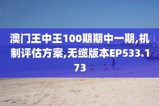 澳门王中王100期期中一期,机制评估方案,无缆版本EP533.173