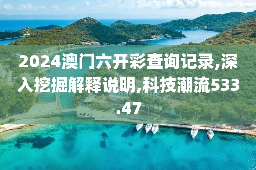2024澳门六开彩查询记录,深入挖掘解释说明,科技潮流533.47