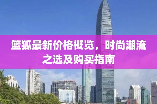 篮狐最新价格概览，时尚潮流之选及购买指南
