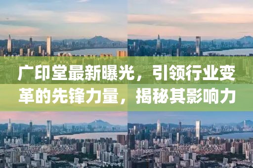 广印堂最新曝光，引领行业变革的先锋力量，揭秘其影响力