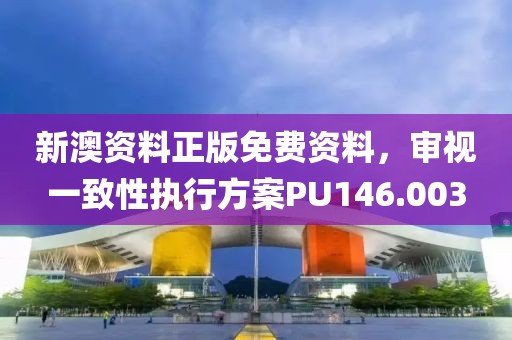 新澳资料正版免费资料，审视一致性执行方案PU146.003