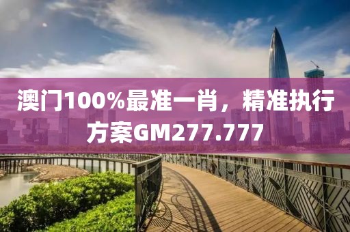 澳门100%最准一肖，精准执行方案GM277.777