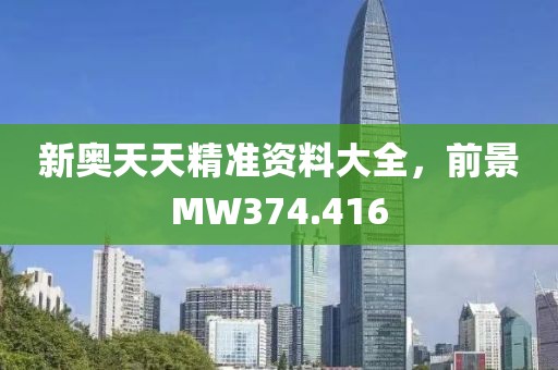 新奥天天精准资料大全，前景MW374.416