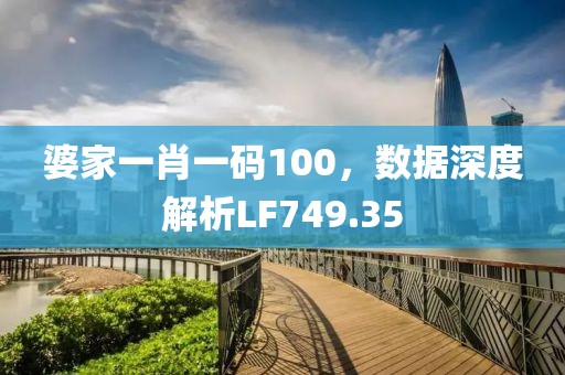婆家一肖一码100，数据深度解析LF749.35