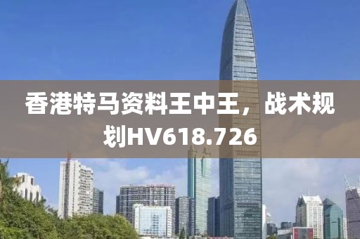 香港特马资料王中王，战术规划HV618.726