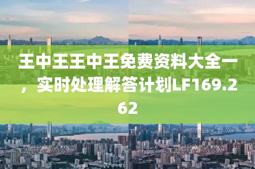 王中王王中王免费资料大全一，实时处理解答计划LF169.262