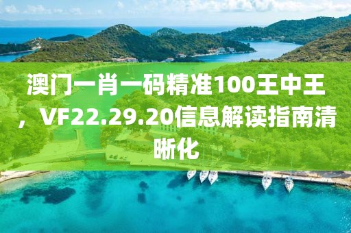 澳门一肖一码精准100王中王，VF22.29.20信息解读指南清晰化