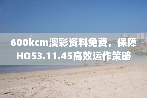 600kcm澳彩资料免费，保障HO53.11.45高效运作策略