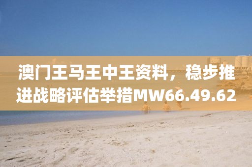 澳门王马王中王资料，稳步推进战略评估举措MW66.49.62