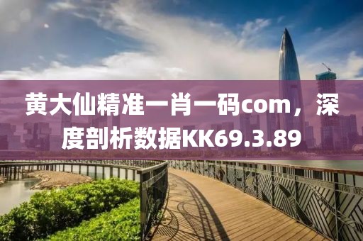 黄大仙精准一肖一码com，深度剖析数据KK69.3.89