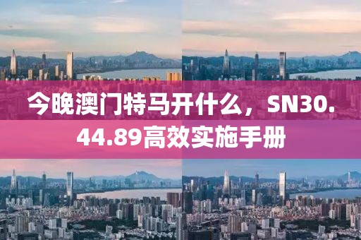 今晚澳门特马开什么，SN30.44.89高效实施手册