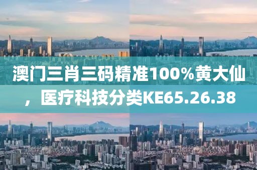 澳门三肖三码精准100%黄大仙，医疗科技分类KE65.26.38
