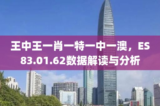 王中王一肖一特一中一澳，ES83.01.62数据解读与分析