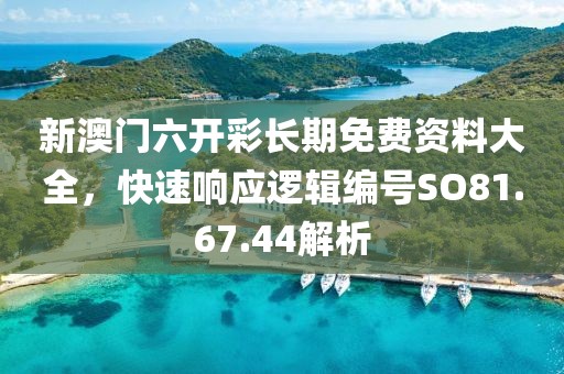 新澳门六开彩长期免费资料大全，快速响应逻辑编号SO81.67.44解析