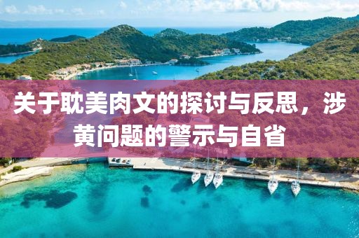 关于耽美肉文的探讨与反思，涉黄问题的警示与自省