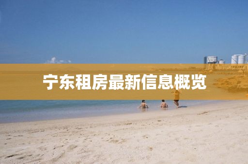宁东租房最新信息概览