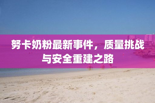 努卡奶粉最新事件，质量挑战与安全重建之路