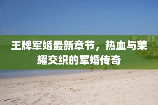 王牌军婚最新章节，热血与荣耀交织的军婚传奇