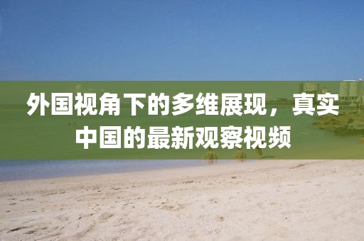 外国视角下的多维展现，真实中国的最新观察视频