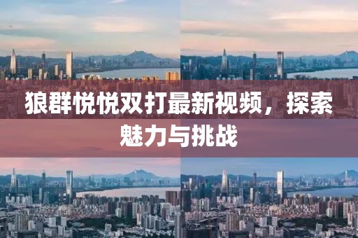狼群悦悦双打最新视频，探索魅力与挑战