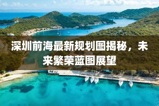 深圳前海最新规划图揭秘，未来繁荣蓝图展望