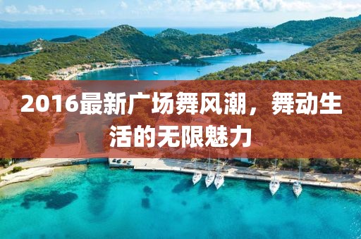 2016最新广场舞风潮，舞动生活的无限魅力