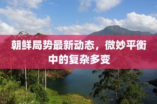 朝鲜局势最新动态，微妙平衡中的复杂多变