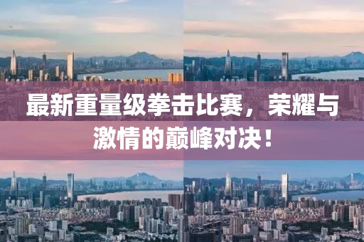 最新重量级拳击比赛，荣耀与激情的巅峰对决！