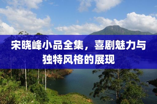 宋晓峰小品全集，喜剧魅力与独特风格的展现