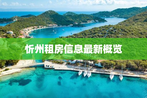 忻州租房信息最新概览
