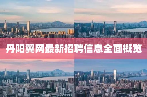 丹阳翼网最新招聘信息全面概览