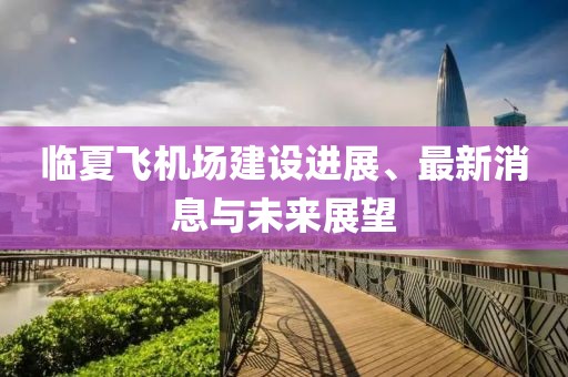 临夏飞机场建设进展、最新消息与未来展望