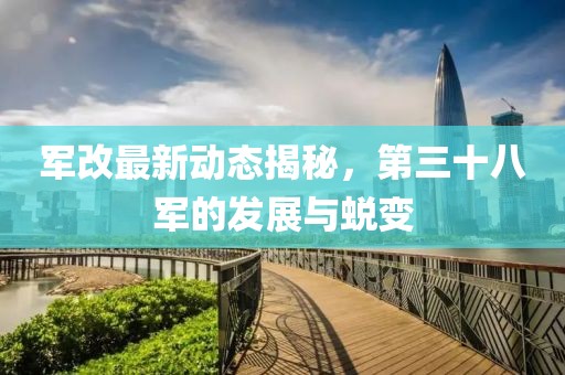 军改最新动态揭秘，第三十八军的发展与蜕变