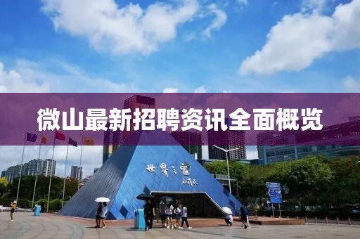 微山最新招聘资讯全面概览