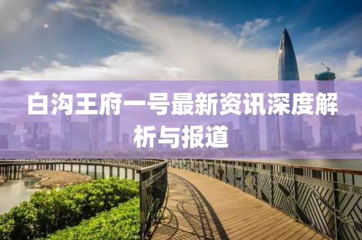 白沟王府一号最新资讯深度解析与报道