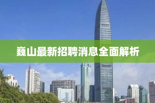 巍山最新招聘消息全面解析